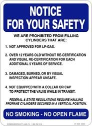 Cylinder Filling Restriction Notice 