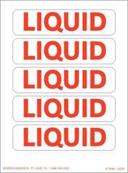 Liquid, 5 Per Sheet