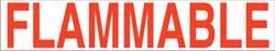 Flammable 4" Letters