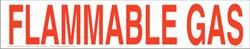 Flammable Gas 3" Letters