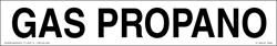 Propane Gas 3" Letters (Spanish)