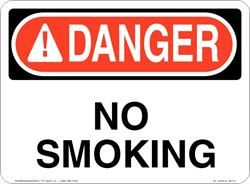 Danger No Smoking 