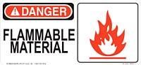 Danger Flammable 