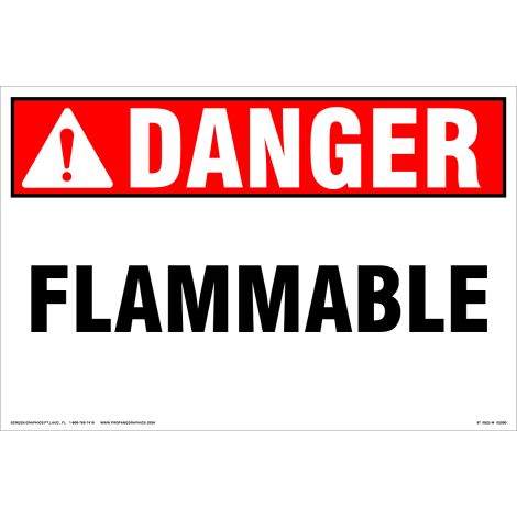 Danger Flammable 