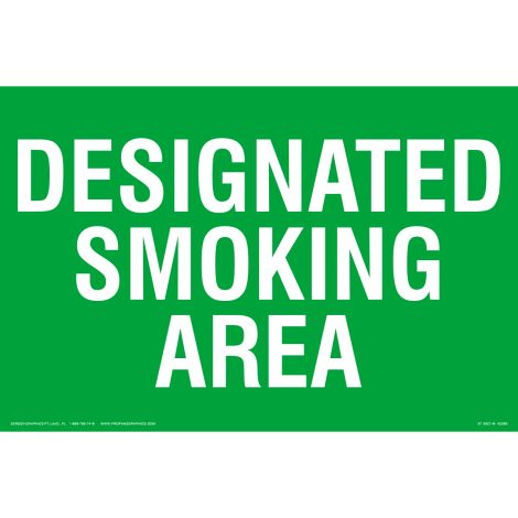 Desingated Smoking Area 