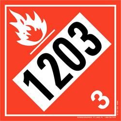 UN1203 USDOT Gasoline 