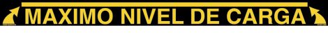 Maximum Loading Level, Yellow & Black, Roll Off (Spanish)